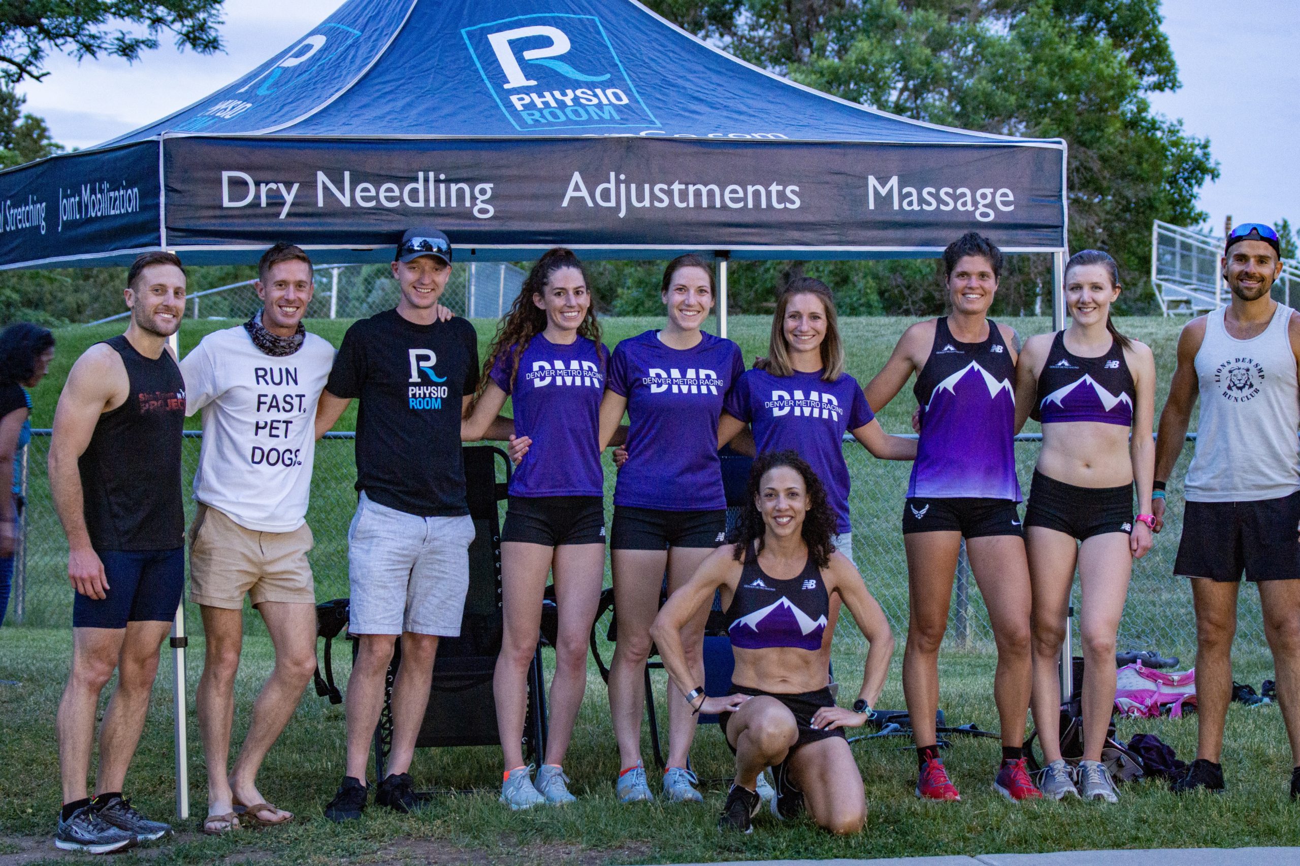 Denver Metro Racing and Physio Room team